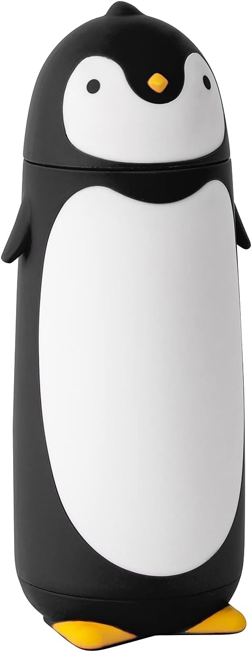 51h3HaaodVS._AC_SL1500_.jpg Penguin Stainless Steel Vacuum insulated tumblers Travel Mug Tea Water Bottle Coffee Flask - Image 1